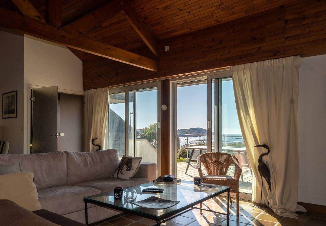 Ferienhaus in Trébeurden - la maison de pors te · Accès plage pors termen