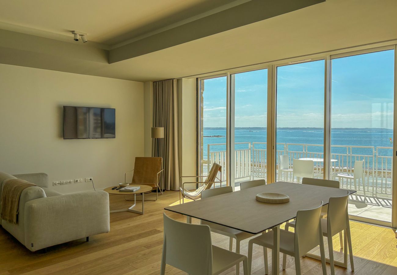 Ferienwohnung in Trébeurden - PORS-MABO T3 · Luxury 2 Bedroom Apartment with Sea