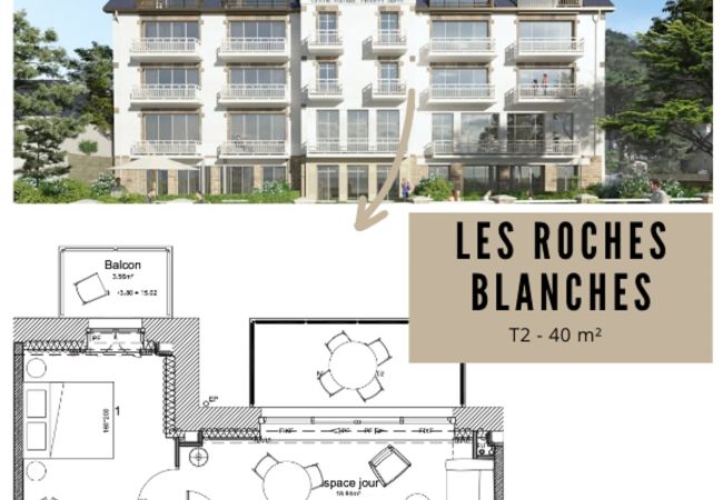 Ferienwohnung in Trébeurden - Les Roches Blanches · Appartement dans résidence a Ferienwohnung in Trébeurden - Les Roches Blanches · Appartement dans résidence a