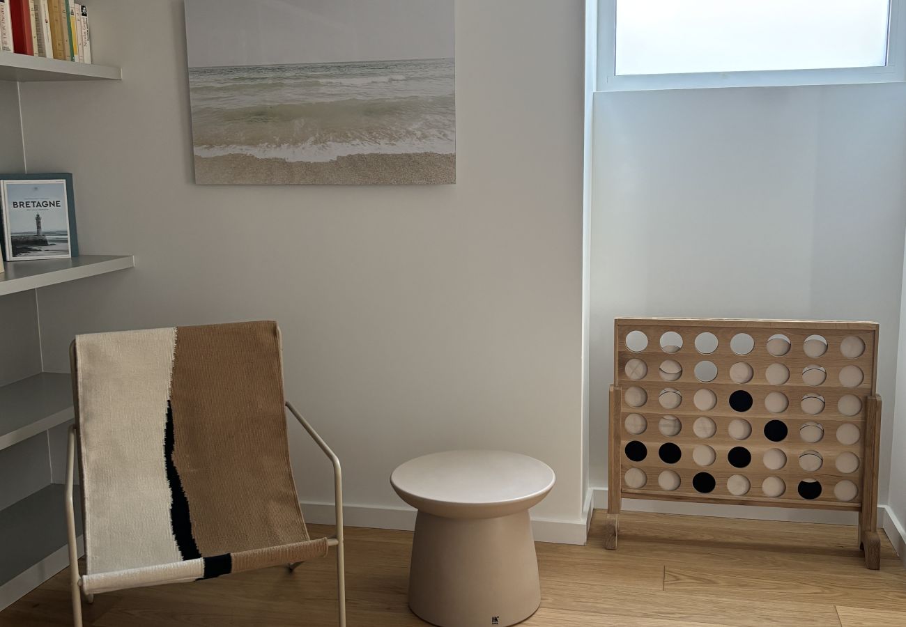 Ferienwohnung in Trébeurden - LA ROCHE MIGNONNE T3 · T3 Beach access and indoor