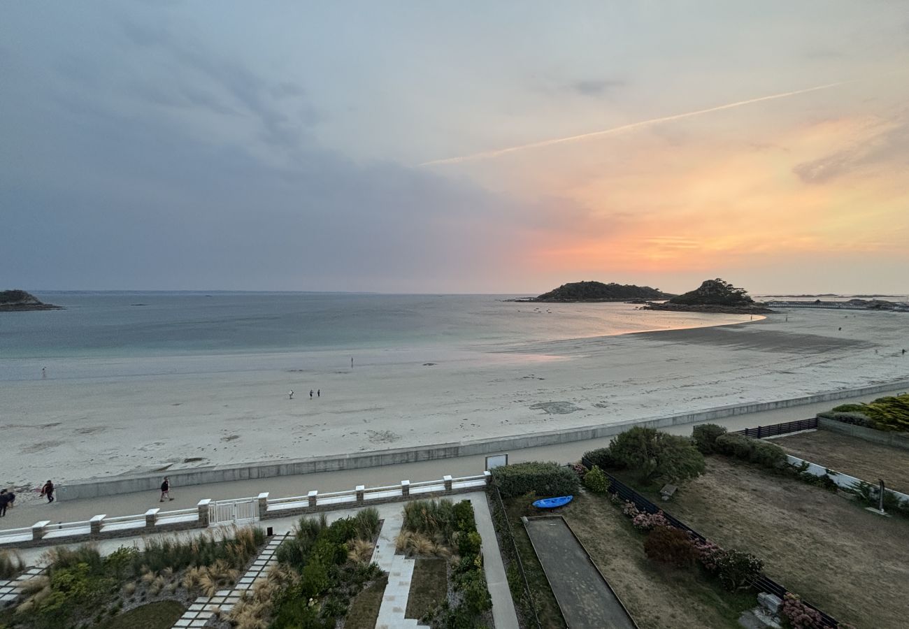 Ferienwohnung in Trébeurden - LE TAUREAU - T3 ,Trébeurden , vue mer