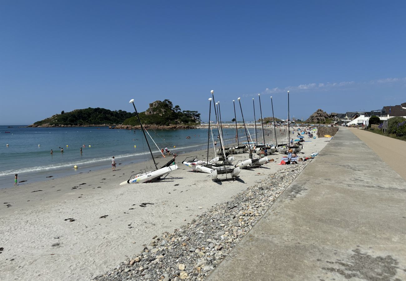 Ferienwohnung in Trébeurden - LE TAUREAU - T3 ,Trébeurden , vue mer