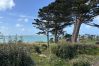 Villa in Trébeurden - le jardin face à la mer