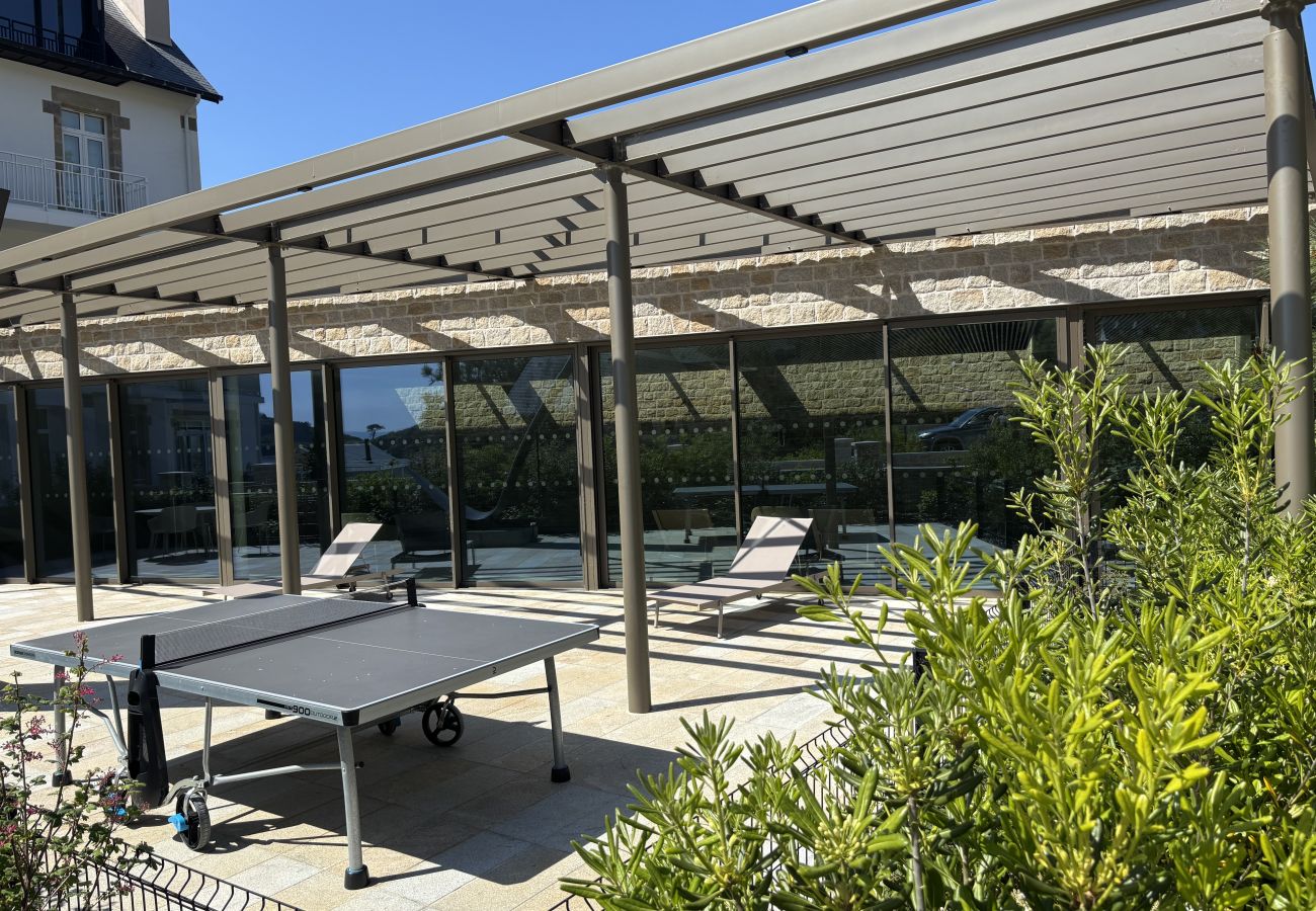 Appartement à Trébeurden - Beg Leguer T2, piscine et vue mer